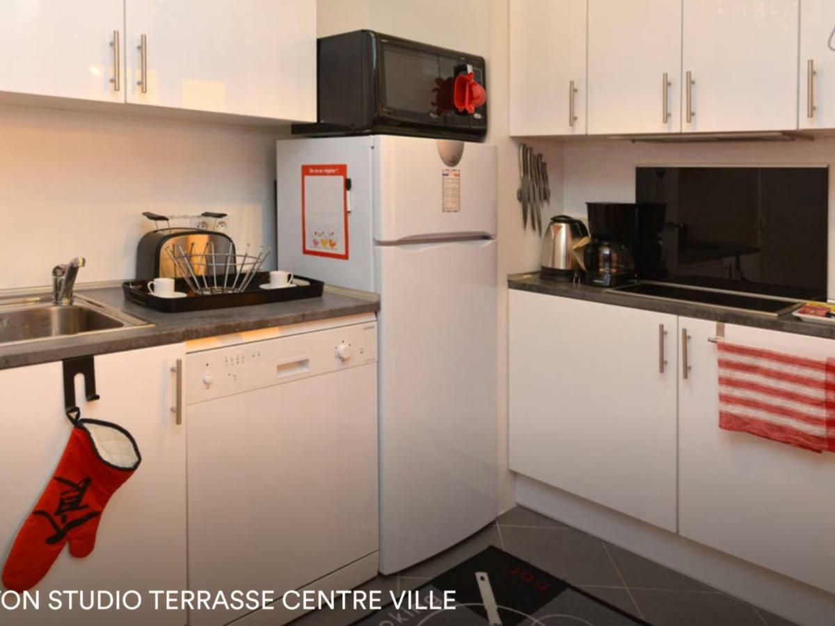 Appartement Cocon Centre Ville マントン エクステリア 写真